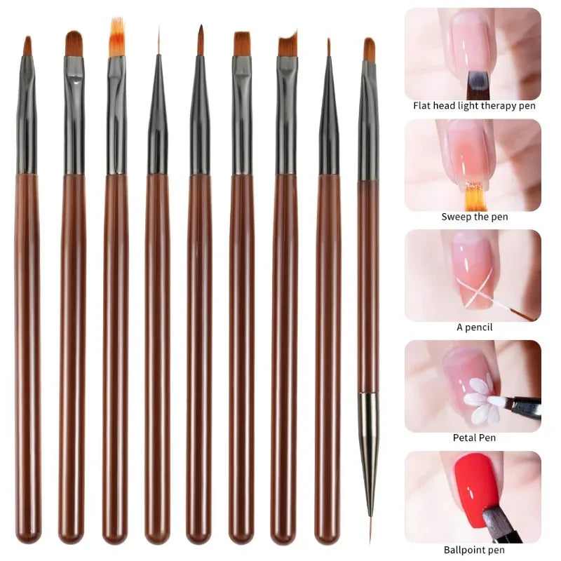 Perfect Nail Art Brush Set