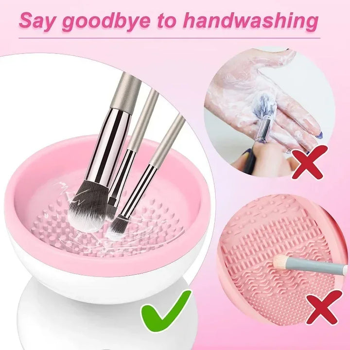 SparkleClean Electric Brush Washer