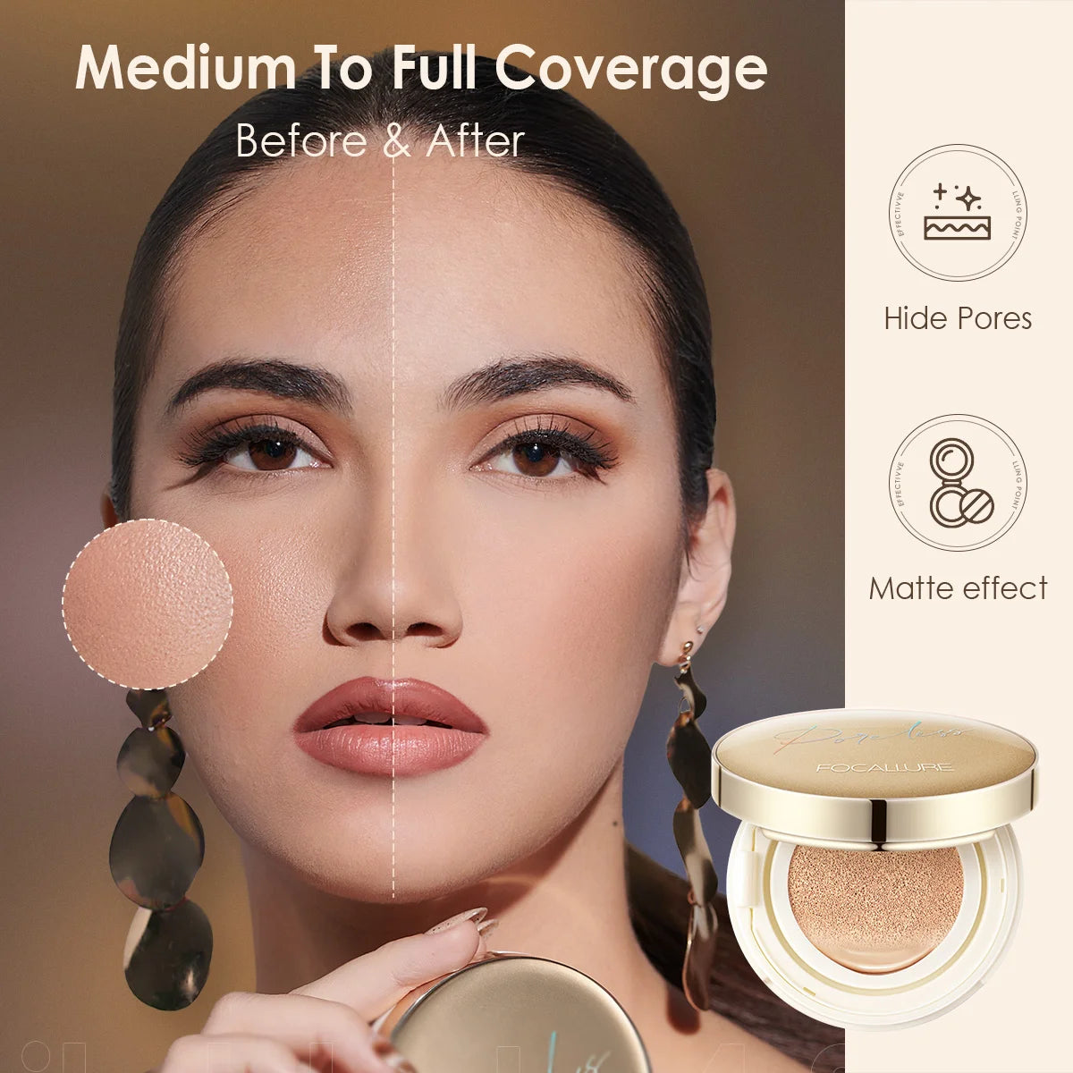 Focallure Poreless BB Matte Foundation