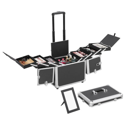 GlamQuest Rolling Makeup Trolley