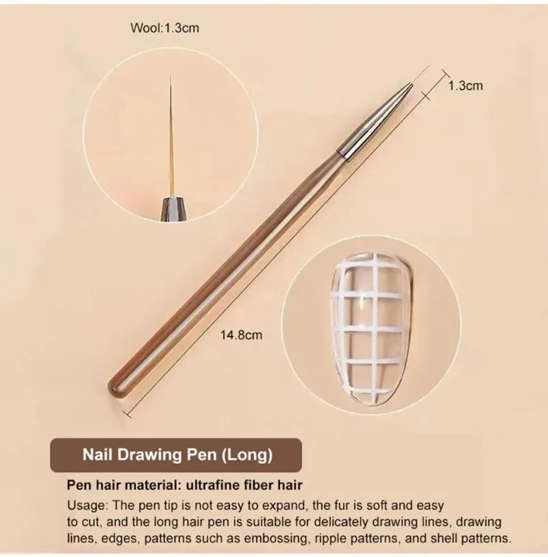 Perfect Nail Art Brush Set